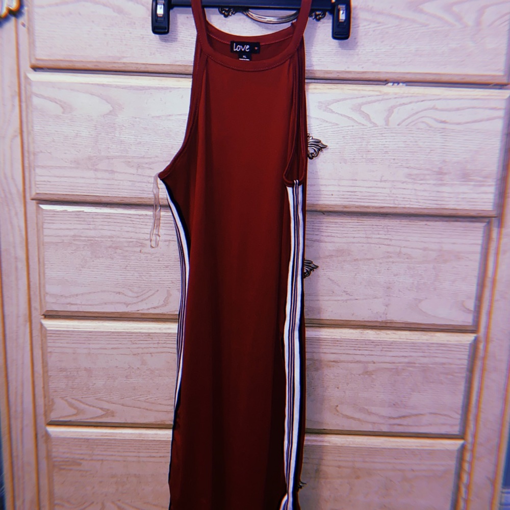 Luscious Red Curve Fitting Dress 🥵❤️